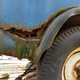 Image for article titled Animal Feces, Doors Falling Off, Huge Rust Holes: Here's Everything Wrong With David Tracy's $1500 Jeep FC